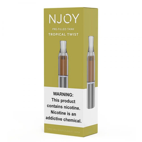 Njoy Pre-Filled Tank – Tropical Twist – 3ml / 15mg