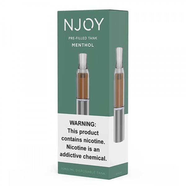 Njoy Pre-Filled Tank – Menthol – 3ml / 25mg