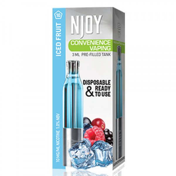 Njoy Pre-Filled Tank – Iced Fruit – 3ml / 10mg