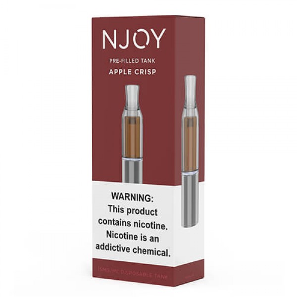 Njoy Pre-Filled Tank – Apple Crisp – 3ml / 10mg