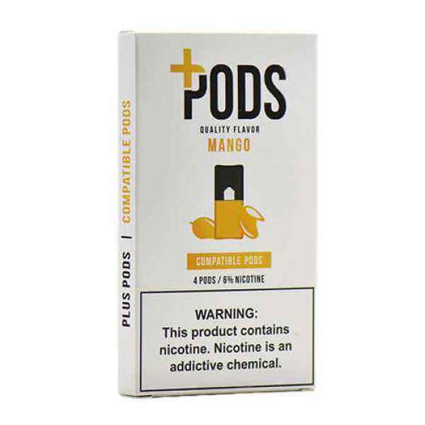 Plus Pods – Compatible Flavor Pods – Mango – 1ml / 60mg