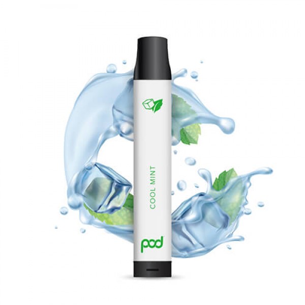 Pod 2500 – Disposable Vape Device – (Jewel) Cool Mint – Single / 55mg