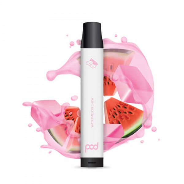 Pod 2500 – Disposable Vape Device – Watermelon Chew – Single / 55mg