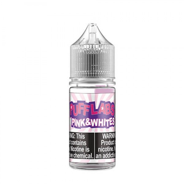 Puff Labs Salt E-Liquid – Pink and Whites – 30ml / 48mg