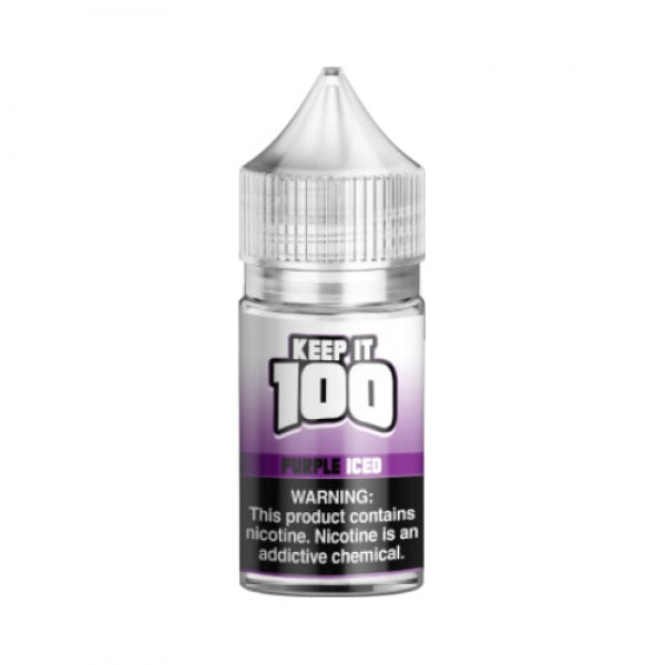 Keep It 100 Synthetic SALTS – Purple Iced – 30ml / 50mg